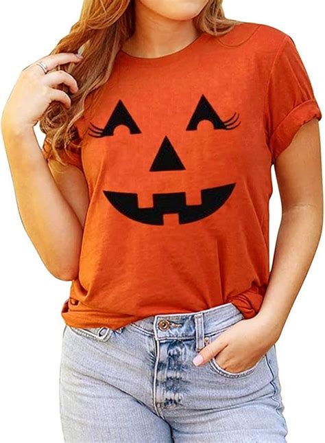 pumpkin t-shirt womens|pumpkin tops.